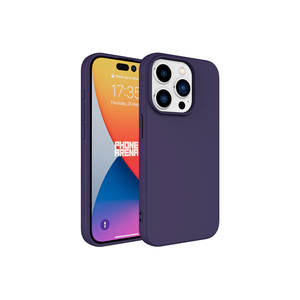 Coque en silicone liquide Netzy Premium SAFA LSR pour iPhone 15 Pro, toucher doux de luxe, anti-traces de doigts, protection élégante INS - Product Image 1