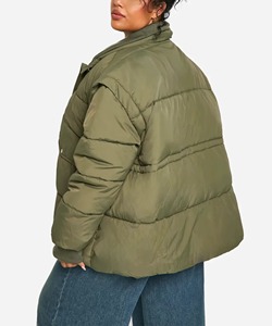 Chaqueta Acolchada con Capucha Transpirable, Rellena de Algodón, Tejida a Medida, de Alta Calidad, con Cuello Desmontable y Logotipo Personalizado - Product Image 2