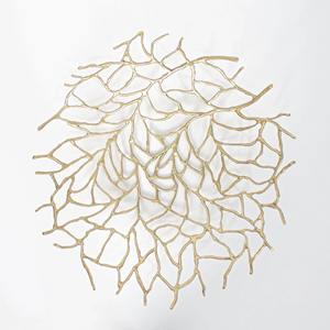 Bol à fruits moderne de luxe ajouré fait à la main Brindille en laiton Design Centre de table pour la maison Hôtel Salle à manger en gros - Product Image 6