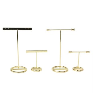 Soporte de aretes de oro simple, soporte de joyería elegante para aros de tachuelas y colgantes, ideal para mesa de tocador y decoración de vestidor - Product Image 2