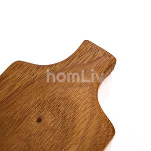 Pot de fleurs en teck naturel fait main, écologique, en bois massif durable, décoration maison et jardin, objet d'art minimaliste unique - Product Image 5
