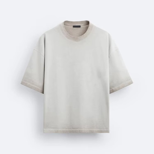 เสื้อยืดสำหรับผู้ชายเสื้อเดรส100% คอตตอนโชว์ไหล่เสื้อใส่ออกแบบโลโก้ได้ตามที่ต้องการ - Product Image 4