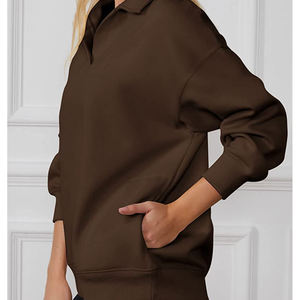 New Arrival Oem Cotton Women Pullover Women Crop Top Hoodie Soft <b>Sweatshirt</b> Women <b>Sweatshirts</b> <b>Girls</b> Crop Top <b>Hoodies</b> - Product Image 4