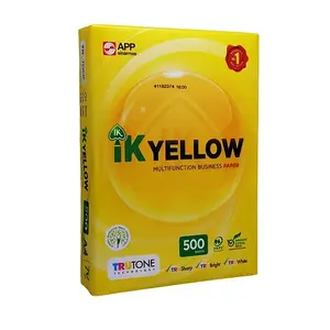 Qualidade Original IK Amarelo/papel IK Plus/papel IK Amarelo Papel de Cópia A4 80gsm No Preço Barato
