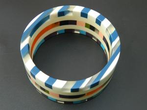 High Quality Branded Resin Bangles Highly Polished with Angel Model Pattern Design Colorful Style for Girls Handmade in India - Product Image 3