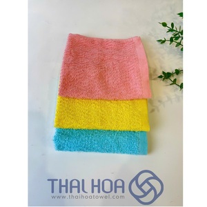 ผ้าฝ้ายถัก100% เทอร์รี่เนื้อผ้านุ่มแห้งเร็ว24กรัมผ้าทอมือผ้าขนหนูไม่ก่อให้เกิดอาการแพ้27X28ไต้หวัน - Product Image 2