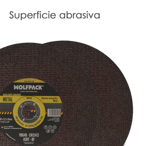 Disco abrasivo da taglio Metal Plus Ø 300 x Ø 32 mm. Spessore 3,2 mm. - Product Image 3