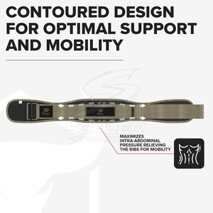 Durable High Strength Adjustable Eco-Friendly Nylon Customize Weightlifting Lever <b>Belt</b> for Long Lasting Gym Fitness Performance - Product Image 4