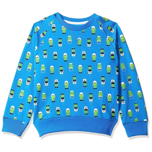 เสื้อสเวตเตอร์ถักแบบสวมหัวสำหรับเด็กเสื้อสเวตเตอร์แขนยาวผ้าฝ้ายทรงหลวมสำหรับเด็กผู้หญิงเด็กผู้ชาย - Product Image 4