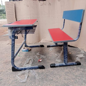 เก้าอี้โรงเรียนพลาสติกพร้อมโต๊ะเฟอร์นิเจอร์อเนกประสงค์สำหรับเด็ก-สำหรับโรงเรียนและการฝึกสอนที่บ้าน - Product Image 1