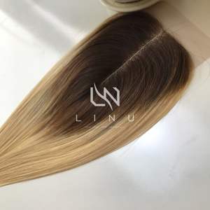 Vente en gros de cheveux humains naturels à fermeture soyeuse vierge non traités, droits, matière première, cheveux vietnamiens - Product Image 4