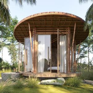 Bungalow N1 de 30 m² de alta calidad, edificios prefabricados industriales modernos 40HC, invernaderos prefabricados fabricados en Vietnam - Product Image 2