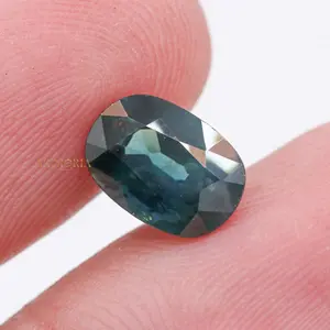 Special Cut Blue Sapphire 10x7 MM Meerjungfrau Saphir Ocean Blue Teal Saphir Edelstein Für Artistik Schmuck herstellung