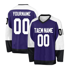 Nouveau maillot de hockey sur glace personnalisable pour homme 2026, nouveau vêtement de sport décontracté et streetwear, vêtements décontractés sublimés pour un usage quotidien - Product Image 6