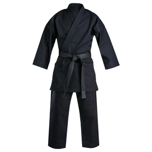 Logo personnalisé léger bleu et blanc karaté Gi Judo Jiu Jitsu uniforme confortable extensible entraînement et équipement de compétition - Product Image 6