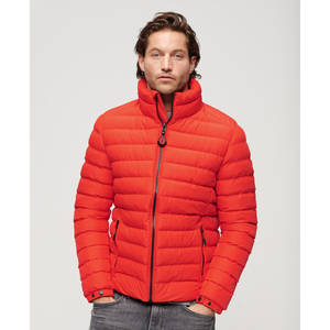 Chaqueta acolchada de invierno vaquera de estilo Vintage de alta calidad, abrigos cálidos de burbujas para exteriores, cuello levantado, cremallera lisa, servicio OEM disponible - Product Image 5