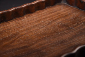 Plateau de service en bois massif de qualité supérieure, écologique, avec poignées, pour la nourriture, le thé, le café, les restaurants, les hôtels - Product Image 5