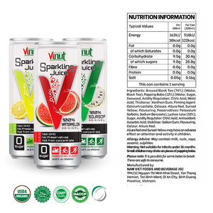 Muestra gratis-100% fruta fresca 355ml jugo de Guanábana enlatado agua con gas-refresco al por mayor Vietnam-etiqueta privada OEM - Product Image 3