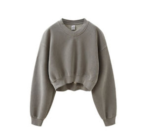 Sudadera con Capucha de Forro Polar para Mujer 2025, Personalizada, Oversize, Estilo Hip Hop, Lavado Ácido, de Alta Calidad, para Fitness y Streetwear de Invierno - Product Image 4