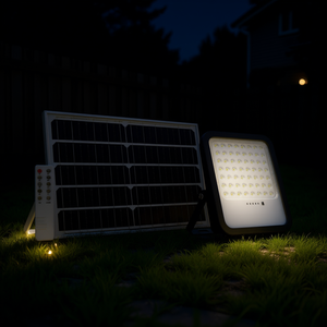 Proyector Solar META de 100W con Sensor de Luz, Solución de Iluminación Exterior Premium - Product Image 3