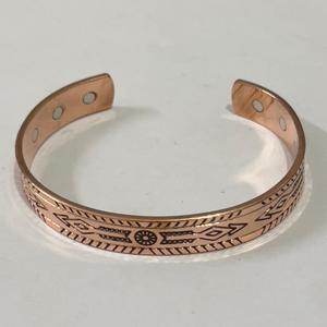 Pulsera de cobre puro vintage personalizable para hombres y mujeres Precio bajo de fábrica Regalo de novedad Estilo vintage - Product Image 5