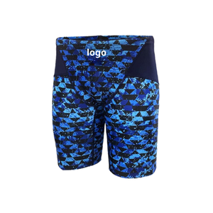 Pantalones cortos de natación de verano de Carreras Profesionales del fabricante, pantalones de playa impermeables con estampado personalizado, trajes de baño de carreras Jammer - Product Image 4