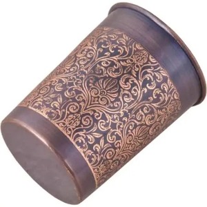 Black Copper Glass Stylish <b>Set</b> Of 2 For Wine Drink Clubs Cafe Decor Elegant Barware Premium Gifting And Modern Dining Use - Product Image 3