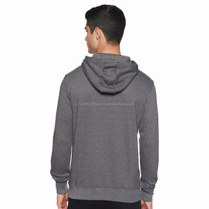 Sweat-shirts à capuche personnalisés pour adultes, vêtements décontractés, couleur gris foncé, design personnalisé - Product Image 2