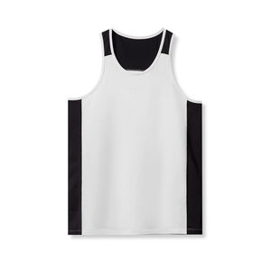 Camiseta de tirantes de gimnasio sin mangas informal para hombre 100% algodón transpirable cuello redondo con logotipo personalizado técnica lavada - Product Image 5