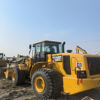 안정적인 빠른 로딩, 낮은 연료 소비량, 5톤 정품 캣 엔진 장착 CAT 966H 중고 프론트 휠 로더 (CE 인증)