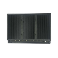 PC industriel tout-en-un à écran tactile sans ventilateur, étanche IP65, 12 pouces, pour montage en rack, ordinateur embarqué
