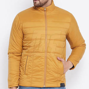 Chaqueta acolchada para hombre con estampado de logotipo personalizado de alta calidad a precio bajo Chaqueta acolchada personalizada de talla grande para hombre - Product Image 1