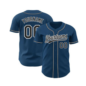 Maillot de baseball pour hommes à manches courtes, respirant, couleurs personnalisées, tailles personnalisées, prix de gros - Product Image 4