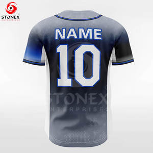 Jersey y pantalones de béisbol con cuello en V cómodos de nuevo estilo para hombre, conjunto de uniforme de equipo deportivo de diseño personalizado - Product Image 4