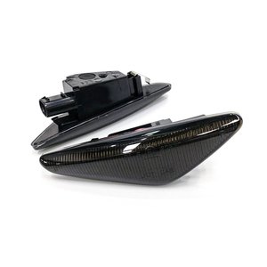 Kit indicatore di segnalazione laterale a LED per obiettivo fumo nero luce arancione per BMW X5 E70 X3 F25 X6 E71 E46 63137171008 - Car & - Product Image 2