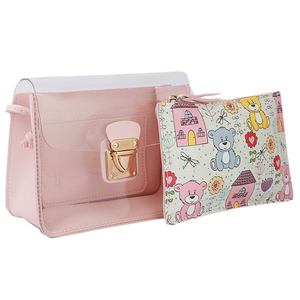 กระเป๋าสะพายไหล่เด็กผู้หญิง (NS01-280) - สีชมพู - Product Image 1