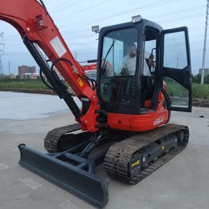 Mini pelle sur chenilles Kubota U55 d'occasion Excavatrice japonaise originale à bas prix Excavatrice Kubota U55 d'occasion à vendre - Product Image 5