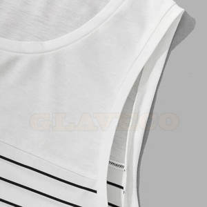 Camiseta sin Mangas Deportiva Personalizada, Transpirable y de Punto para Hombre, para Entrenamiento, Gimnasio y Fitness - Product Image 4
