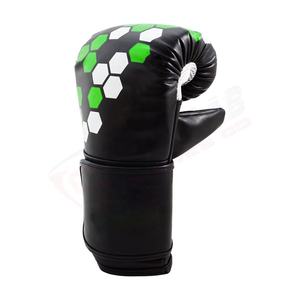 Vente en gros MMA imprimé personnalisé noir-gagnant gants de boxe en cuir PU robuste pour l'entraînement des arts martiaux gants de boxe-équipement - Product Image 2