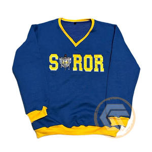 Sweat-shirt décontracté brodé de haute qualité personnalisé pour femmes Sigma Gamma Rho Automne/Hiver en molleton de coton écologique - Product Image 5