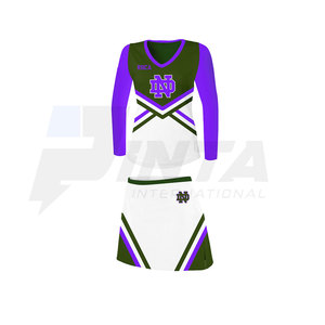 ชุดเชียร์ลีดเดอร์ชุดเครื่องแบบเต้นรำประสิทธิภาพสูงชุดเชียร์ลีดเดอร์คุณภาพสูง - Product Image 5