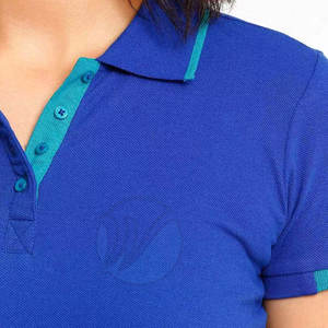 Chemises en coton léger pour femmes, avec logo personnalisé imprimé, motif uni sur le devant, grandes tailles, décontractées, simples, respirantes, séchage rapide - Product Image 6