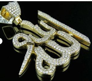 Colgante de bola personalizado de calidad superior VVS Moissanite Bus Shining Never Fade Plated Sterling Silver Men's Classic Diamond - Product Image 2