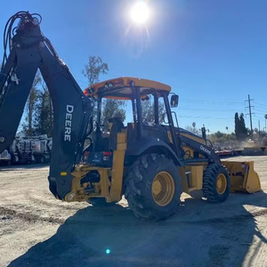 2022 John Deer.e 3410L Venta caliente Retroexcavadora de 5 toneladas 4x4 Rueda Cargador frontal Motor central Piezas de maquinaria de construcción usadas - Product Image 6