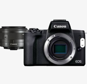 NUEVA Cámara sin Espejo E-O S M 50 Mark II ORIGINAL con Lente EF M15-45mm IS TM, Full HD 4K, Tarjeta SD, Negra - Product Image 6