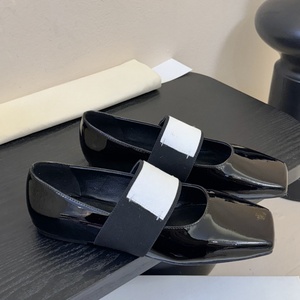 รองเท้าบัลเล่ต์ส้นเตี้ยดีไซน์เนอร์ รองเท้าแมรี่เจนแบบผูกเชือก รองเท้าส้นแบนใส่สบายสำหรับฤดูใบไม้ผลิ รองเท้าสำหรับผู้หญิงใส่ในชีวิตประจำวัน - Product Image 3