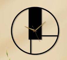 Nouvelle horloge murale vintage en métal personnalisée pour la décoration murale horloge murale dans un style durable aux prix d'usine - Product Image 2