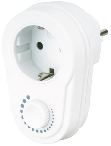 Regolatore di luminosità a presa da 40W a 300W (Electro DH 11.554) (Confezione blister) - Product Image 1