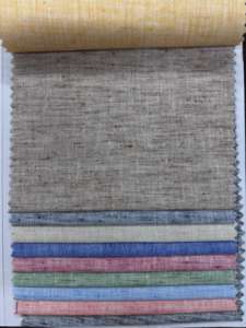 Tela con Sensación de Lino Más Vendida y de Primera Calidad |   Tela de Poliéster y Algodón de 58 Pulgadas de Ancho para Prendas Masculinas y Femeninas - Product Image 2