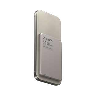 Nuevo Banco de Energía Portátil Magnético Ultrafino de 7.5mm, Estación de Carga de Aleación de Aluminio, Carga Rápida Inalámbrica - Product Image 1